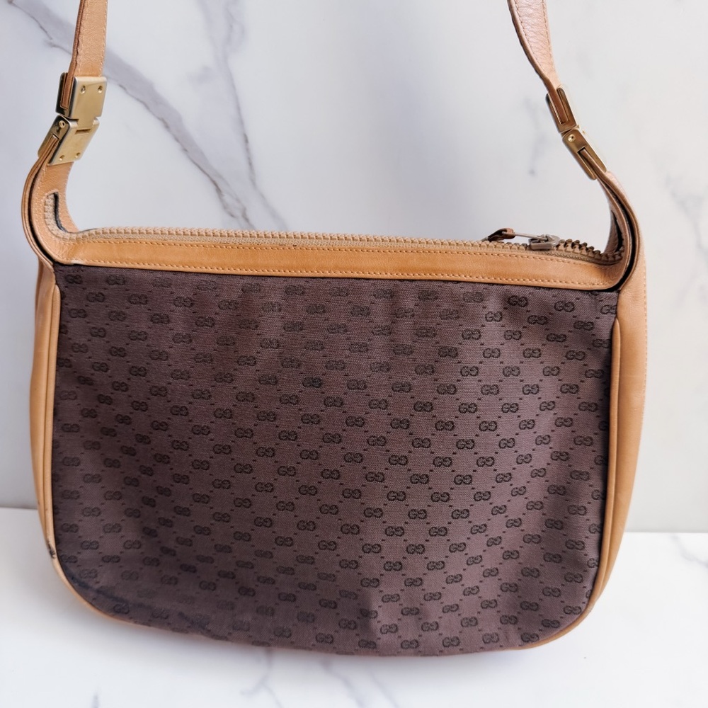 Vintage Gucci Micro GG Web Sherry crossbody bag - Picture 5 of 16